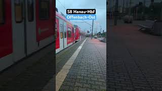 OffenbachOst Einfahrt RB430S8➡️HanauHbf sbahn shorts [upl. by Erick]