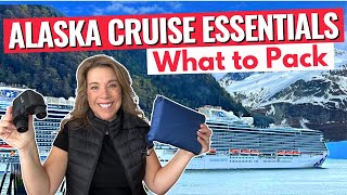 ALASKA CRUISE PACKING LIST 2024 What to pack for an Alaska Cruise [upl. by Kazmirci33]