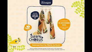 Unboxing the Scheepjes Dawn Chorus Pick amp Mix CKAL Experience Goldcrest Scarf [upl. by Nolyk676]