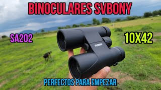 Unos binoculares perfectos para empezar  Svbony sa202 [upl. by Anilos]