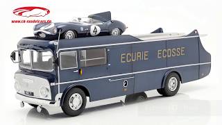 ckmodelcarsvideo Commer TS3 Truck Team Transporter Ecurie Ecosse 1959 CMR [upl. by Anera581]