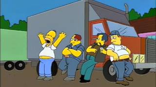 I Always Wanted To Be A Teamster The Simpsons [upl. by Notsnhoj]