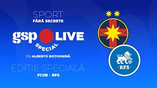 FCSB  RFS 21 la pauză » Bîrligea și Ștefănescu au marcat în Europa League Analizăm cu R Rusescu [upl. by Stultz]