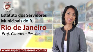 ESTATUTO DO SERVIDOR MUNICIPAL DO RJ [upl. by Kcub]