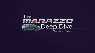 MAHINDRA MARAZZO  QUIETEST CABIN  NDTV carandbike [upl. by Valentia]