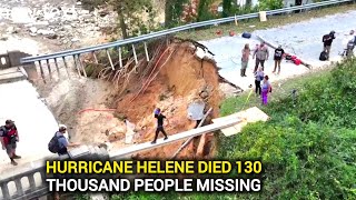 Hurricane Helene death toll at least 130 with up to thousands missing [upl. by Llertniuq]