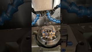 Funny milling HSM 5axis Hermle Drole dusinage UGV 5axes Hermle  0013 [upl. by Inez160]