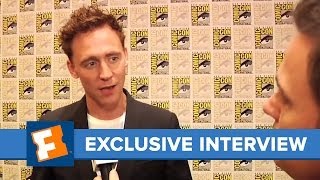 Tom Hiddleston  Thor  Exclusive Interview  Comic Con  FandangoMovies [upl. by Castle]