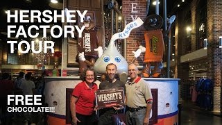 FREE Hershey Chocolate Factory Tour  Hershey PA [upl. by Ike735]