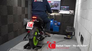 Keeway RKF 125 Euro 5 Scorpion Exhaust Dyno [upl. by Eugene]