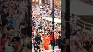 Jyotika Dilaik at wagha border watch till end🇮🇳❤️ Rubinadilaik🇮🇳 Amritsar indiajyotikadilaikvlog [upl. by Enihpled318]