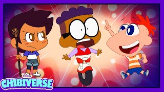 Great Chibi MixUp  Phineas amp Ferb x The Owl House  Chibiverse Ep3  Disney Channel Animation [upl. by Rochus]