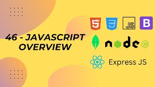 46 JavaScript Overview  Full Stack Web Development 2024 Bootcamp [upl. by Kumler]