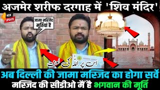 दिल्ली Jama Masjid सीढ़ियों के नीचे मूर्तियां होने का दावा  Jama Masjid Survey की मांग [upl. by Ained760]