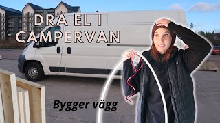 El i campervan  Börja bygga väggar [upl. by Kachine340]