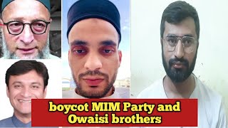 Mohammed imran message to Maharashtra Muslims  boycott amp don’t vote Owaisi brothers [upl. by Aid715]