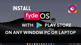 install fydeos setup by setup on pc or laptop with google play store👍♥️✅ [upl. by Schlessinger]