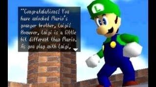 NekuriosidadesEl Misterio de Luigi en Mario 64 [upl. by Verda]