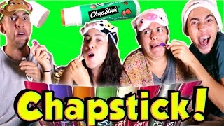 Sibling Chapstick Challenge [upl. by Nazus968]