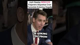 Josh Hawley wrecks Mayorkas over terrorists entering illegally [upl. by Garik]