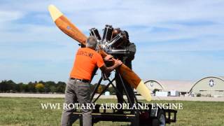 WWI Rotary Engine [upl. by Fronniah]