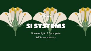 SelfIncompatibility in Plants  Gametophytic amp Sporophytic SI  Dr Vijay Kamal  Importance of SI [upl. by Ellynad]