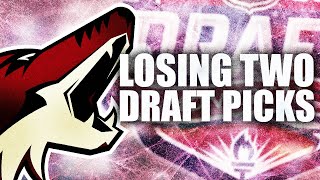 Arizona Coyotes FORFEIT 1st amp 2nd Round Draft Picks After Breaking NHL Combine Testing Policy News [upl. by Cynthia]