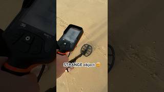 STRANGE object found on the beach🏖️ What could it be Subscribe to me✅metaldetectingtreasurehunt [upl. by Berny921]