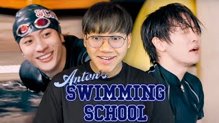 REACTION WE RIIZE EP22  23  Antons Swimming School ❮앤톤을 이겨라❯ [upl. by Finnigan]