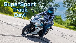 Driving the CFMOTO 300SS on the Track [upl. by Staley287]