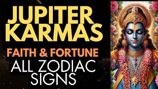 LEARN JYOTISH  JUPITER KARMAS  ALL ZODIAC SIGNS NipoonJoshi njshivoham GISTTClips [upl. by Adieren]