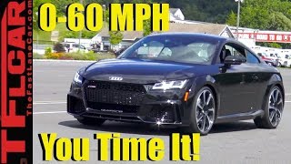 Does The New 400 HP Audi TT RS Really Do 060 MPH in 36 Seconds [upl. by Chan795]