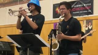 Alex Hahns Combo Lafayette Jazz Workshop 2024 Risk Runner by Chris Chavez [upl. by Niltiac]