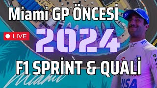 F1 2024 MİAMİ GP Öncesi  Sprint amp Quali USA Miami Değerlendirmesi [upl. by Dranik]