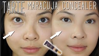 Tarte Maracuja Creaseless Concealer Review and Demo [upl. by Rustice]