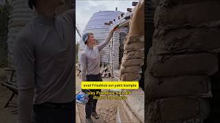 Burn House Burn home diy superadobe earthbaghouse shorts [upl. by Eshman]