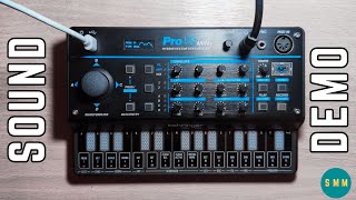 Behringer Pro Vs Mini synthesizer sound experiment demo [upl. by Jordana886]