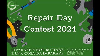 Repair Day Contest 2024 come è bello imparare ad aggiustare [upl. by Towland]