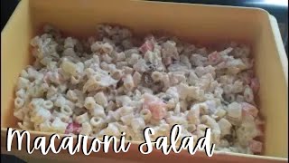 Pinoy Chicken Macaroni Salad  How to make chicken macaroni salad  Taste Buds PH [upl. by Elyak164]