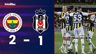 Fenerbahçe 21 Beşiktaş  34 Hafta Maç Özeti  Önemli Kareler [upl. by Selden427]