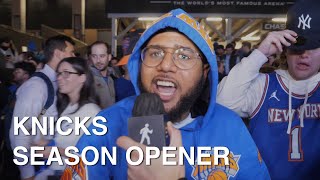 Knicks Season Opener  Sidetalk [upl. by Talya346]