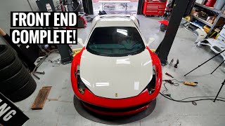 Ferrari GT3 458 Widebody Install Part 2 [upl. by Knobloch]