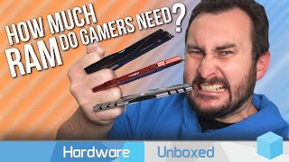 How Much RAM Do Gamers Need 16GB vs 32GB vs 64GB [upl. by Adnarom24]