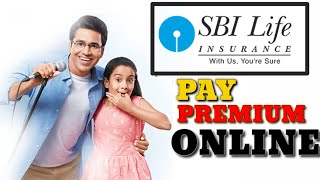 How to pay sbi life insurance premium online in 2023  Sbi life insurance premium pay kare online [upl. by Kaylil585]