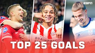 De 2️⃣5️⃣ MOOISTE GOALS van de EREDIVISIE in 2023 🔥 [upl. by Pet]