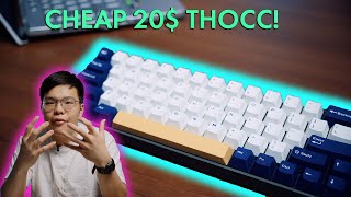 20 for THOCC WIRELESS Keyboard NuPhy Tes68 CiY Review [upl. by Syned]