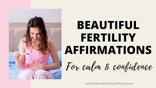 MEDITATION FOR FERTILITY POWERFUL FERTILITY AFFIRMATIONS AFFIRMATIONS TO GET PREGNANT [upl. by Lednor427]