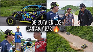 RUTA A COSALA EN LOS RZR Y CAN AM  LOS TOYS [upl. by Aneema]