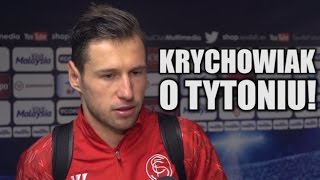 Krychowiak o braku Tytonia w reprezentacji [upl. by Bergmans]