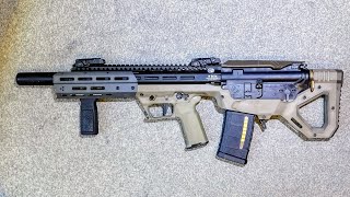 SRU Precision SARB15 bullpup installed on MWS Marui Gbbr part 2 [upl. by Hgielsa]